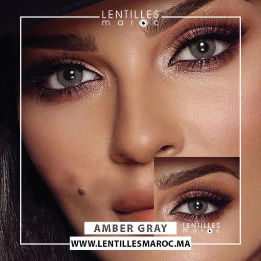 Amber Gray - Bella Elite Collection - Lentilles Maroc