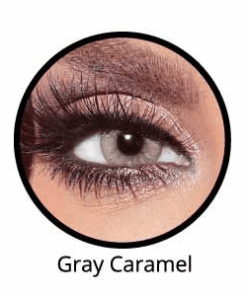 Bella Glow Gray Caramel Lentilles Maroc