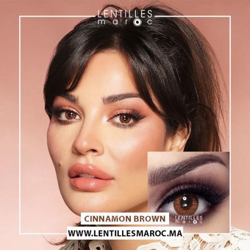 Cinnamon Brown - Bella Elite Collection - Lentilles Maroc