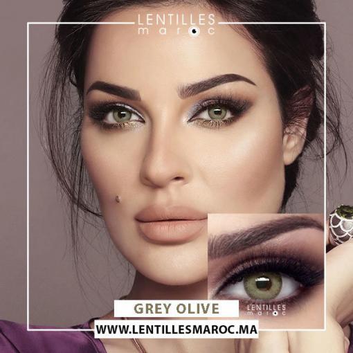 Grey Olive - Bella Elite Collection - Lentilles Maroc