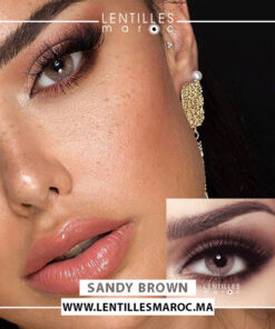 Sandy Brown - Bella Elite Collection - Lentilles Maroc