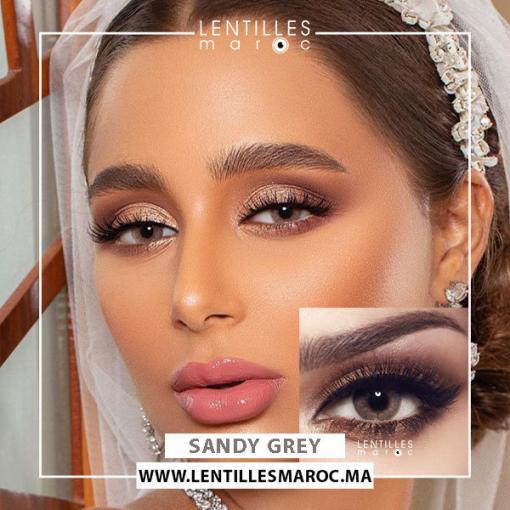 Sandy Grey - Bella Elite Collection - Lentilles Maroc