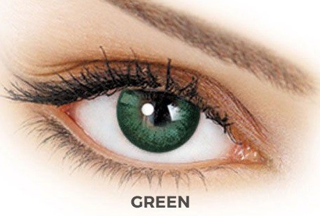 adore contact lenses - dare green