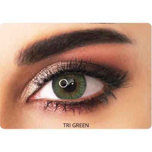 adore contact lenses - tri green