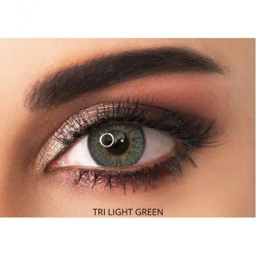 adore contact lenses - tri light green