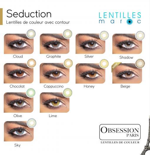 obsession seduction lentilles de couleur-lentilles maroc