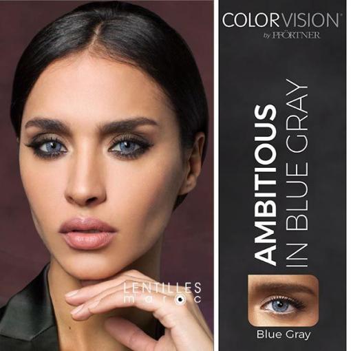 colorvision lenses blue gray