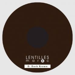 Lentilles Prothetiques D. Dark Brown