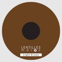 Lentilles Prothetiques Light Brown