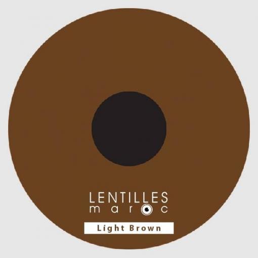 Lentilles Prothetiques Light Brown