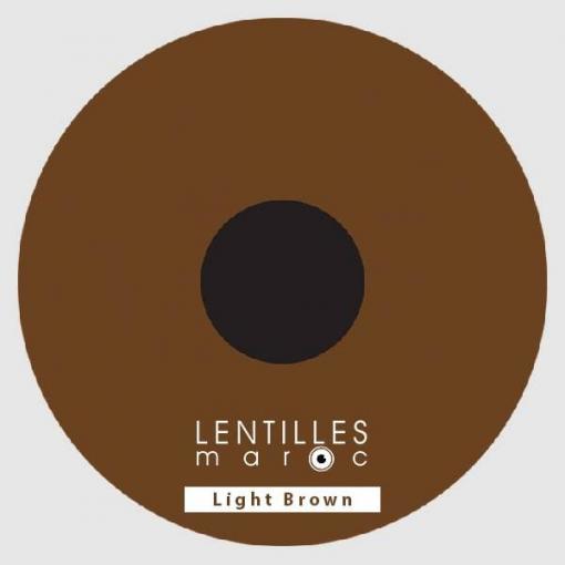 Lentilles Prothetiques Light Brown