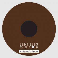 Lentilles Prothetiques Medium D. Brown