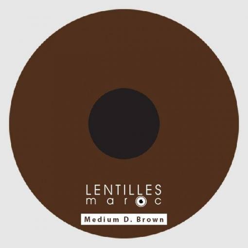 Lentilles Prothetiques Medium D. Brown