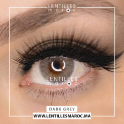 Siesta Crystal Dark Grey - Lentilles Maroc