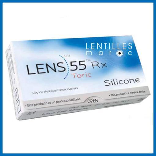 Lens 55 Toric Silicone Rx