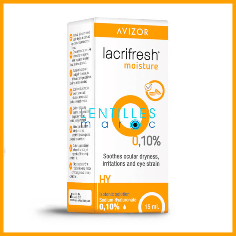LACRIFRESH Moisture 15 ml de Avizor | Lentilles Maroc