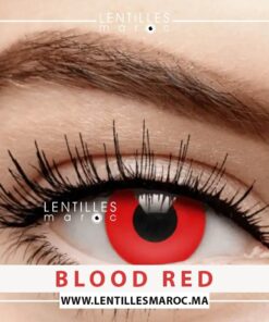 Lentilles Halloween - Blood Red