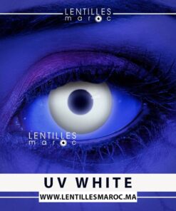 Lentilles Halloween - UV White