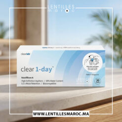 Boîte de lentilles de contact journalières Clearlab Clear 1-Day
